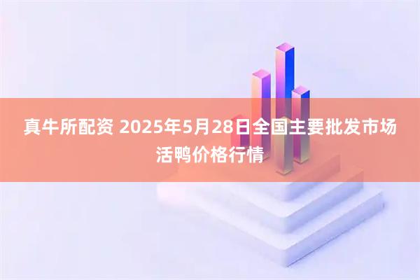 真牛所配资 2025年5月28日全国主要批发市场活鸭价格行情